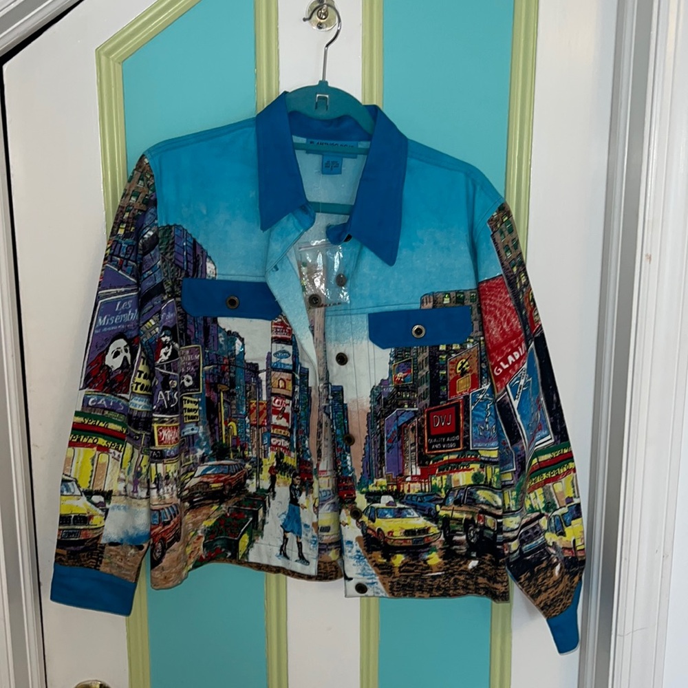 Funky NYC Print Jacket